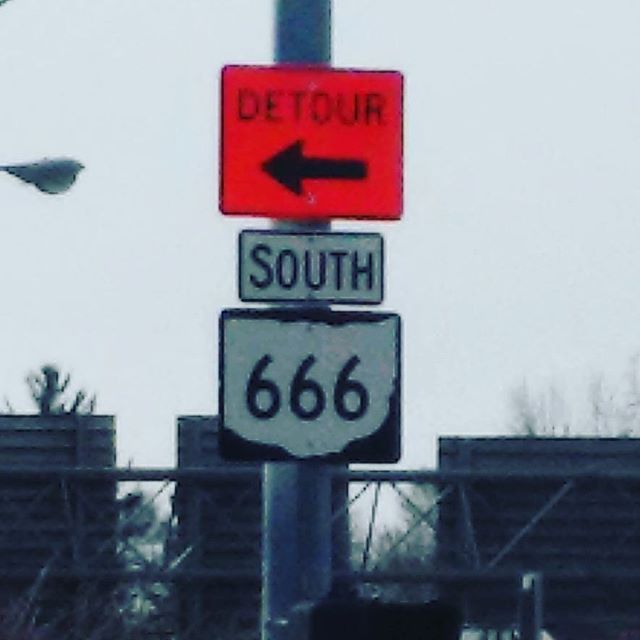Ummm, I think we might be lost. On the #highwaytohell in Ohio. - from Instagram